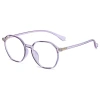 Fashionable transparent reading glasses for women, middle-aged and elderly, high-definition anti-blue light glasses for the elderly, men's reading glasses for hyperopia of 100 degrees Item Picture
